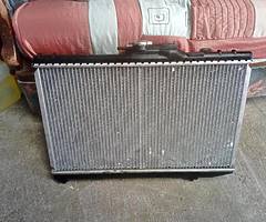Toyota glanza v rad& fan