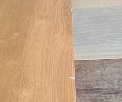 Oak TV unit and Lamp table