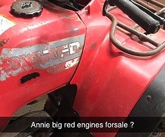Wanted Honda big red engine