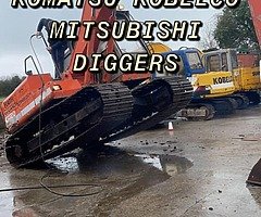 IF YOUR SELLING WE ARE BUYING DIGGERS JCB 3CXS TELEPORTERS 

WANTED OLD AN NEW MINI DIGGERS IN ANY C