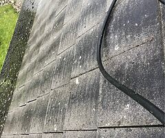 Roof and gutters we cleaned today anofter happy customer 