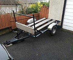 Motorbike trailer