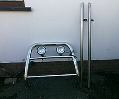 BULL BAR AND SIDE BARS