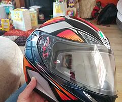AGV K3 SV Liquefy Motorbike Helmet ML