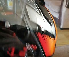 AGV K3 SV Liquefy Motorbike Helmet ML - Image 6/10