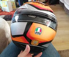 AGV K3 SV Liquefy Motorbike Helmet ML - Image 8/10