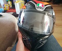 AGV K3 SV Liquefy Motorbike Helmet ML - Image 9/10