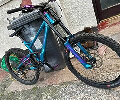 downhill mountain bike