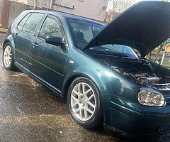 Mk4 golf gti 1.8t project swap for pitbike