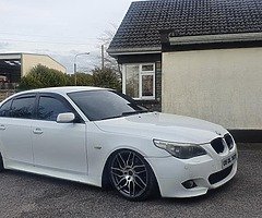 Bmw 525d m-sport white manual RWD
