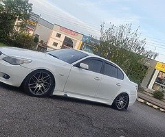 Bmw 525d m-sport white manual RWD