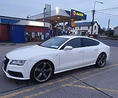 Audi A7 s-line Black leather quattro