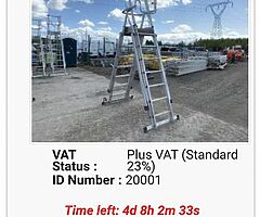 SELECTION OF LADDERS FOR AUCTION