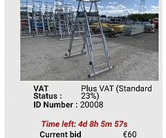 SELECTION OF LADDERS FOR AUCTION - Image 8/10