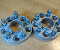 25mm 5x110 H&R WHEEL SPACERS VAUXHALL SAAB ASTRA CORSA VECTRA OMEGA FOR ALLOYS WHEELS MOTORSPORT