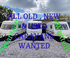 Old New & Used Caravans Bought 