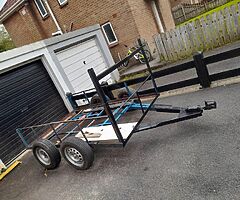 Double axle  trailor