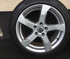 Vw caddy // T4 
alloy wheels