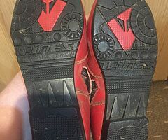 Ladies Dainese motorbike boots