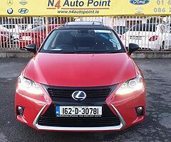 162 LEXUS CT200H SPORT HYBRID.