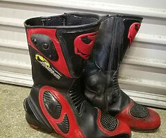 Style Martin motorcycle boots waterproof size 9 EU43