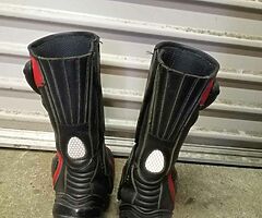 Style Martin motorcycle boots waterproof size 9 EU43 - Image 3/4