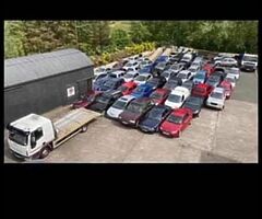 Scrap car collection