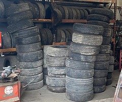 Big variety of tyres for sale