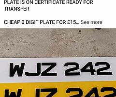 Number plate