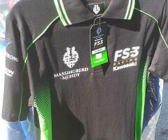 Selection of kids and adults polo shirts - Image 8/10