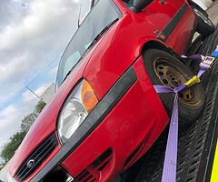 Ford fiesta2001 1.25petrol breaking only!!!