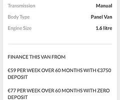 2015 Ford Transit Connect Finance this van from €59 P/W - Image 10/10