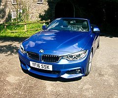 BMW 4 Series 430d M Sport 2dr Convertible 2016