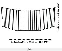 Scandinavian Pet, Large Gate, as new, 1/2 price