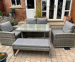 Monaco 5 piece Rattan Garden Furniture