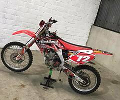 2009 CRF250 Twin Pipe
