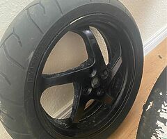 Vfr 800 rear wheel