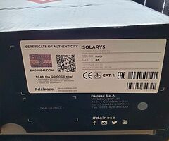 Dainese gotetex tour boots