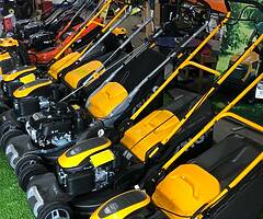 Lawnmowers ladders etc
