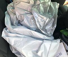 Silver grey motorbike cover