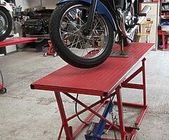 Motorbike Lift / work bench
