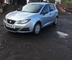 2009 SEAT IBIZA FULL YEARS MOT LOW MILLAGE