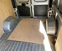 Fiat Ducato 2015+ ( Peugeot Boxer, Citroen Realy) bulkhead coverd with fabric soundprof, playwood - Image 3/4