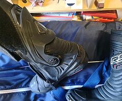 Rst motorcycle boots size 10
