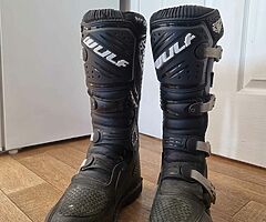 Wulfsport trackstar mx boot