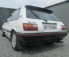 Doing research on this particular model of car the Toyota Corolla GT Hatchback AE82 model had the 1.