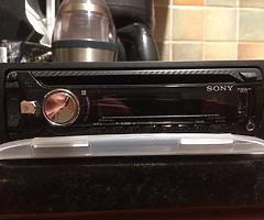 Sony car stereo