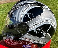 Genuine Shoei motorcycle helmet - XS (53mm) - brand new never used - immaculate condition - Image 3/10
