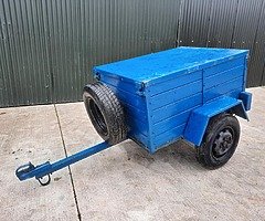 car trailer (message for price )