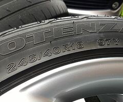 18" GENUINE AUDI S LINE FLORIDA ALLOYS 5x112 WHEELS SEAT SKODA VOLKSWAGEN - Image 5/9